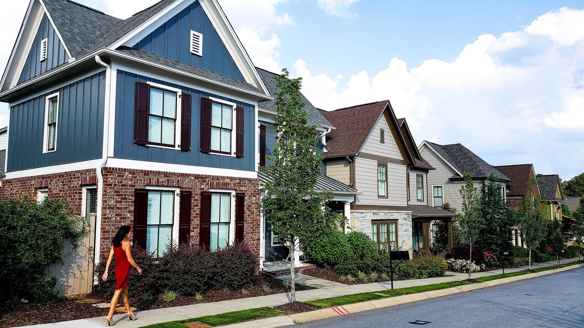 A single-family home exterior in Dunkirk