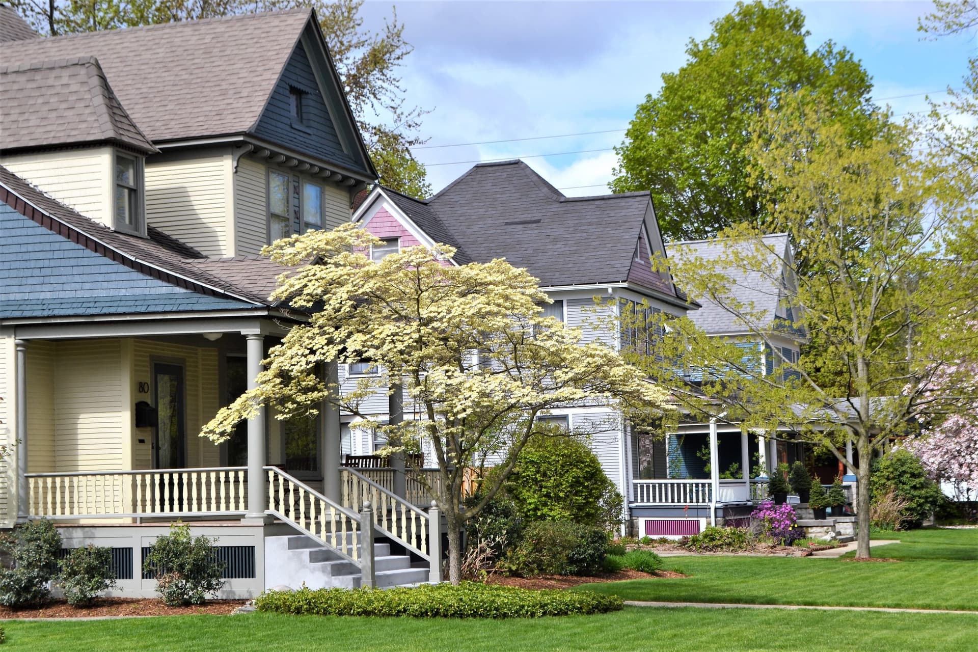 A single-family home exterior in Dunkirk